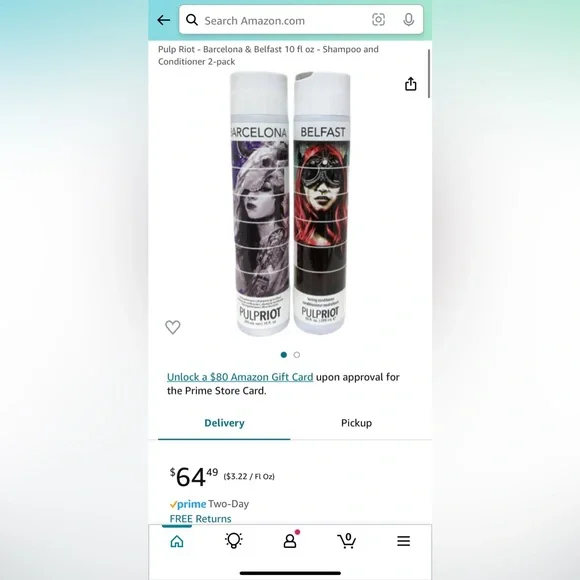 Brand New PulpRiot Barcelona Purple Shampoo & Belfast Purple Conditioner - Picture 2 of 2